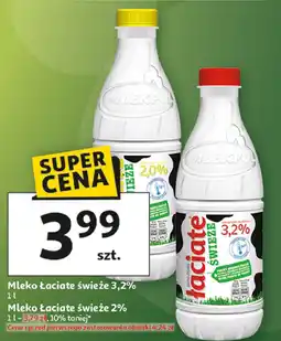 Auchan Mleko Łaciate świeże 2% oferta