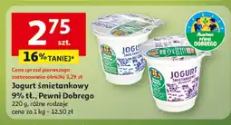 Auchan Jogurt śmietankowy 9% Pewni Dobrego oferta