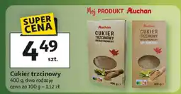 Auchan Cukier trzcinowy Auchan oferta