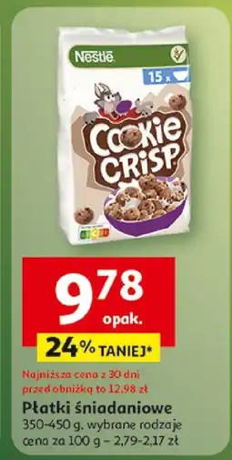 Auchan Płatki śniadaniowe Cookie Crisp Nestle oferta