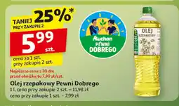 Auchan Olej rzepakowy Pewni Dobrego oferta