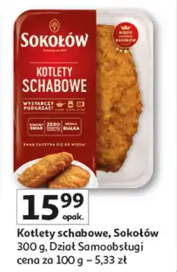 Auchan Kotlety schabowe Sokołów oferta