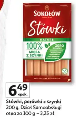 Auchan Parówki Stówki Sokołów oferta