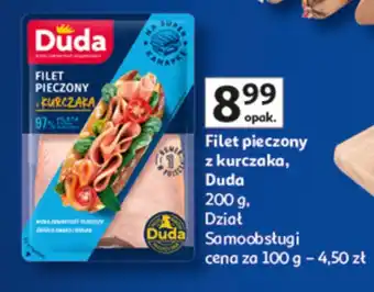 Auchan Filet pieczony z kurczaka Duda oferta