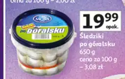 Auchan Śledzie po góralsku MORS oferta