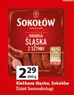 Auchan Kiełbasa śląska Sokołów oferta