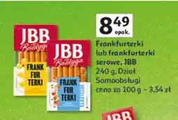 Auchan Frankfurterki lub minifrankfurterki serowe JBB oferta