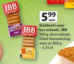 Auchan Kiełbaski mini bez osłonki JBB oferta