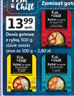 Auchan Danie gotowe Fish&Chill oferta