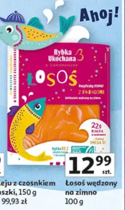Auchan Łosoś wędzony na zimno Rybka Ukochana oferta