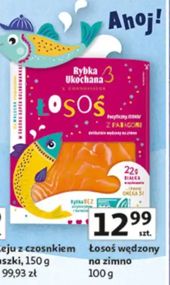 Auchan Łosoś wędzony na zimno Rybka Ukochana oferta