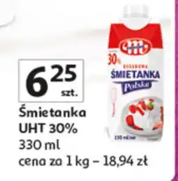 Auchan Śmietanka UHT 30% Mlekovita oferta