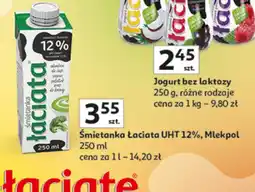 Auchan Śmietanka Łaciate UHT 12% oferta