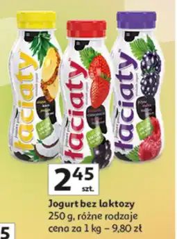 Auchan Jogurt bez laktozy Łaciate oferta