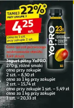 Auchan Jogurt YoPRO oferta