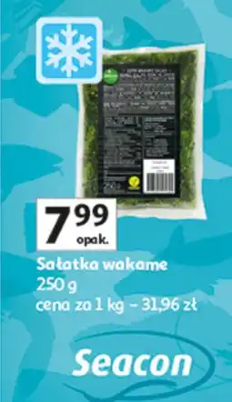 Auchan Sałatka wakame mrożona Seacon oferta