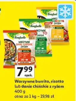 Auchan Warzywne burrito, risotto lub danie chińskie z ryżem Bonduelle oferta