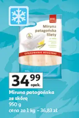 Auchan Miruna patagońska ze skórą filety XXL oferta