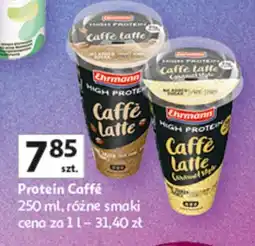 Auchan Napój Protein Caffe Ehrmann oferta