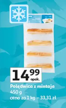 Auchan Ryba polędwica z mintaja 450g Auchan oferta