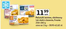 Auchan Paluszki serowe Frosta oferta