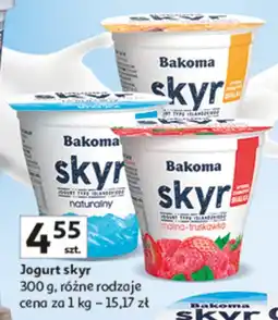 Auchan Jogurt skyr Bakoma oferta