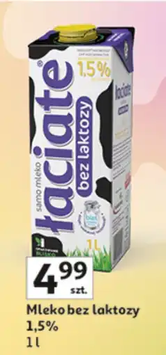 Auchan Mleko Łaciate bez laktozy 1,5% oferta
