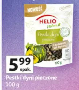 Auchan Pestki dyni pieczone Helio Nature oferta