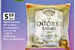 Auchan Ogórki kiszone Dominik oferta