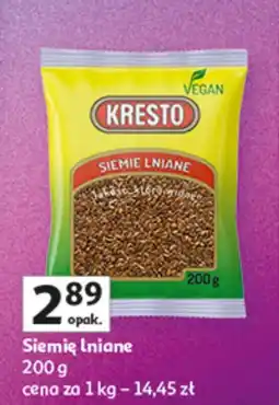 Auchan Siemię lniane Kresto oferta