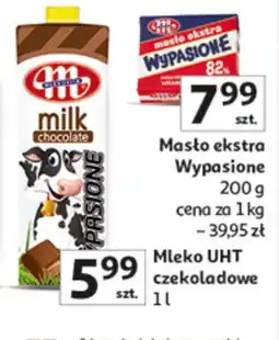 Auchan Mleko UHT czekoladowe Mlekovita oferta