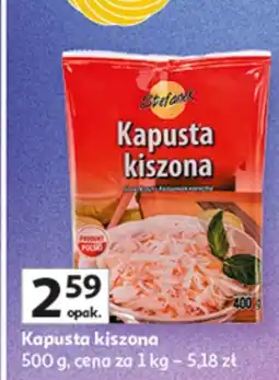 Auchan Kapusta kiszona Stefanek oferta