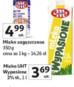 Auchan Mleko UHT Wypasione 2% Mlekovita oferta
