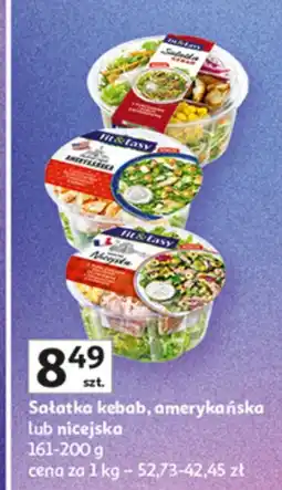 Auchan Sałatka kebab Fit&Easy oferta