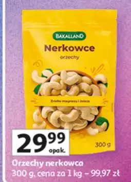 Auchan Orzechy nerkowce Bakalland oferta
