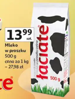 Auchan Mleko w proszku Łaciate oferta