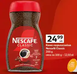 Auchan Kawa rozpuszczalna Nescafe Classic oferta