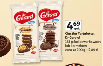 Ciastka Tartalette Dr Gerard kakaowo-kawowe/karmelowe