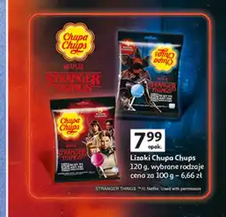 Auchan Lizaki Chupa Chups Stranger Things oferta