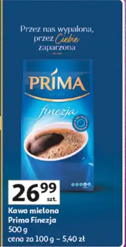 Auchan Kawa mielona Prima Finezja 500g oferta