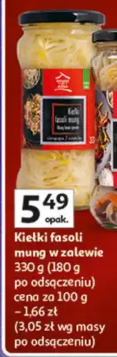 Auchan Kiełki fasoli mung House of Asia oferta