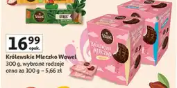 Auchan Królewskie Mleczko Wawel oferta