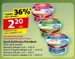 Auchan Ser Delikatny President oferta