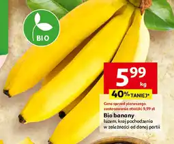 Auchan Bio banany Auchan oferta