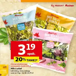 Auchan Miks sałat Auchan oferta