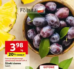 Auchan Śliwki ciemne Auchan oferta