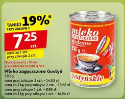 Auchan Mleko zagęszczone Gostyń oferta