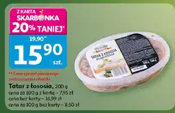 Auchan Tatar z łososia Auchan oferta