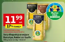 Auchan Sery długodojrzewające Bursztyn, Rubin lub Szafir Auchan oferta