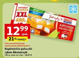 Auchan Paluszki rybne Kapitańskie Abramczyk oferta